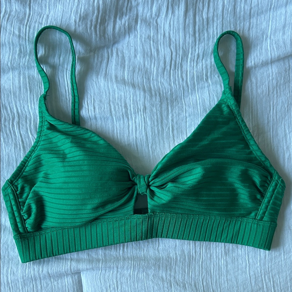 Green Women's Bikini Top
